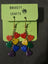 Handmade Polymer Clay Heart Earrings