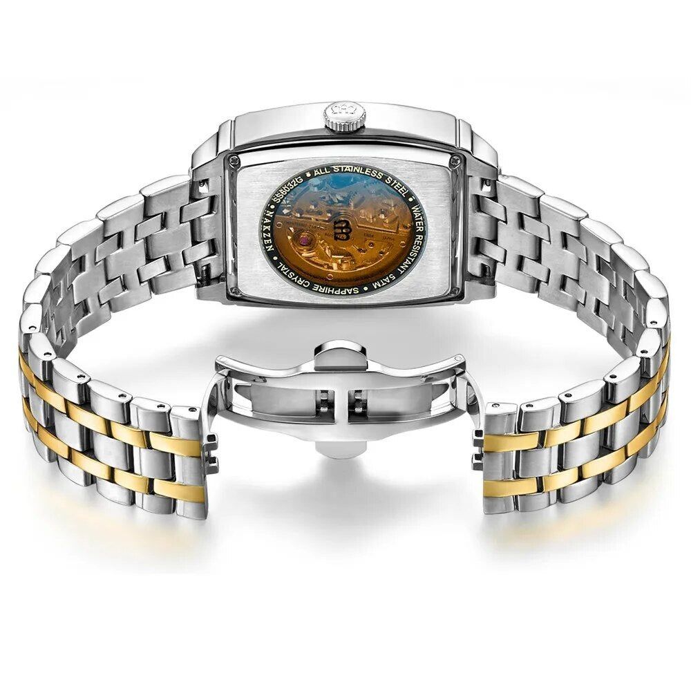 NAKZEN 6032 Automatic Skeleton Tourbillon Watch