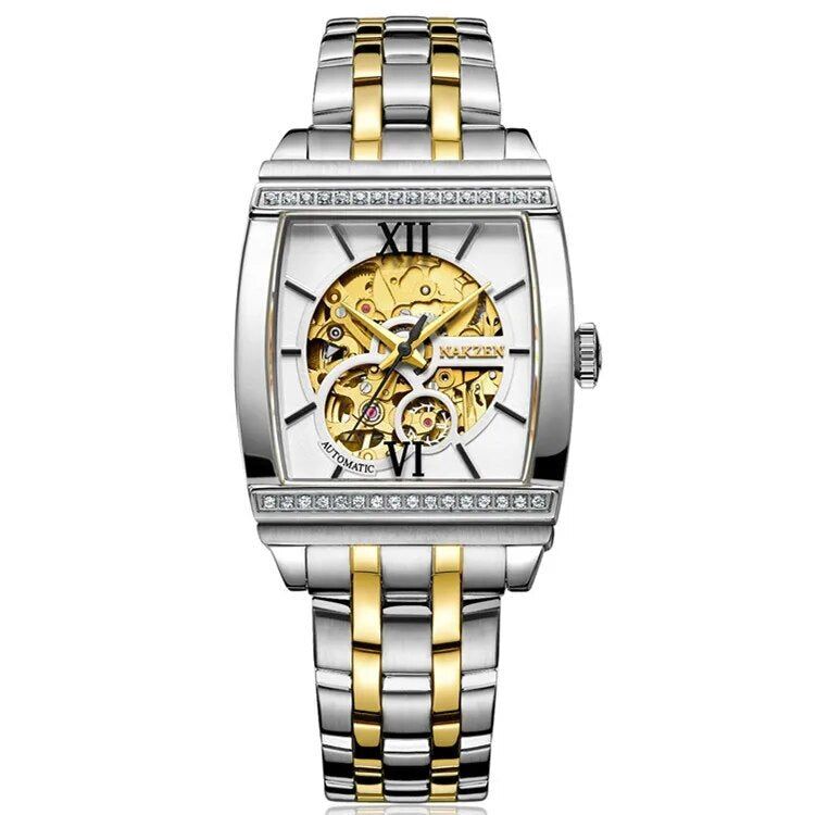 NAKZEN 6032 Automatic Skeleton Tourbillon Watch