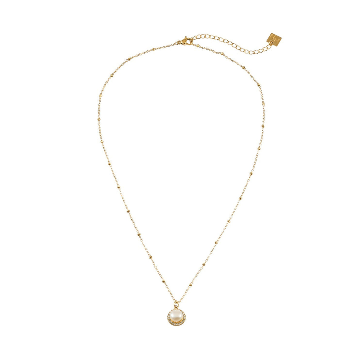 LATAHIA Gold-Tone Freshwater Pearl Pendant Necklace