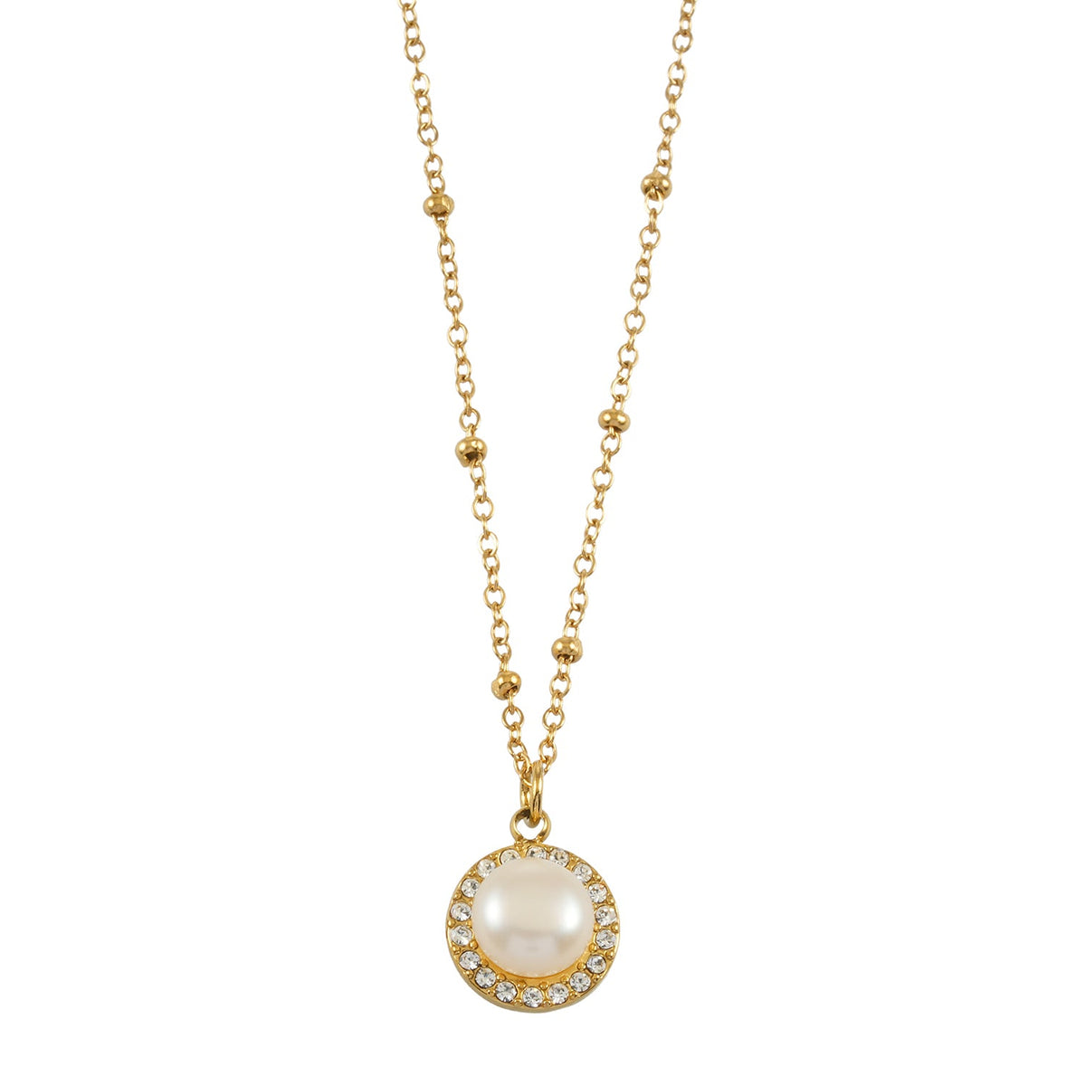 LATAHIA Gold-Tone Freshwater Pearl Pendant Necklace