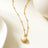 LATAHIA Gold-Tone Freshwater Pearl Pendant Necklace