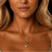 Gold heart toggle pendant necklace with a shiny gold finish, featuring a heart-shaped charm and toggle clasp, perfect for everyday wear or gifting.